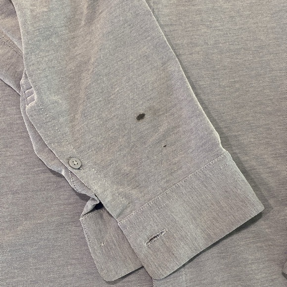 Lululemon commissioners button-up. light blue. XL - Picture 3 of 5